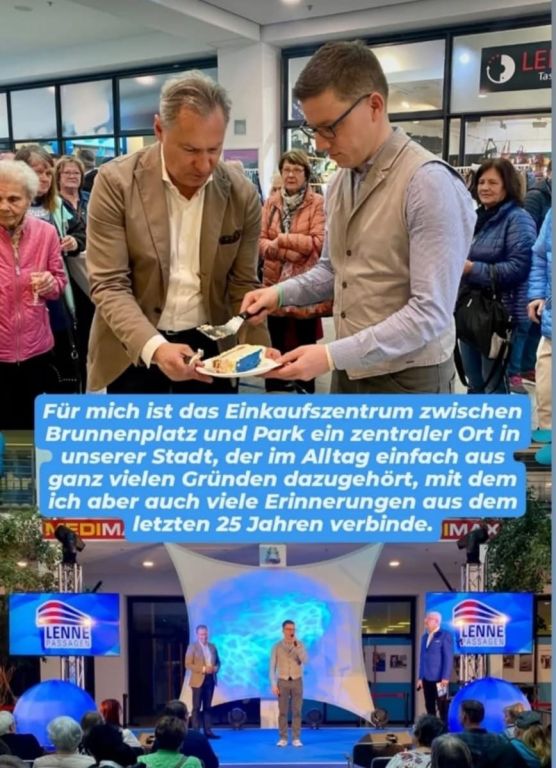 Max Lenne Presseschau zum 25. Geburtstag der Lenné Passagen | JEB Investment ...